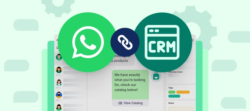 CRM integrado ao WhatsApp