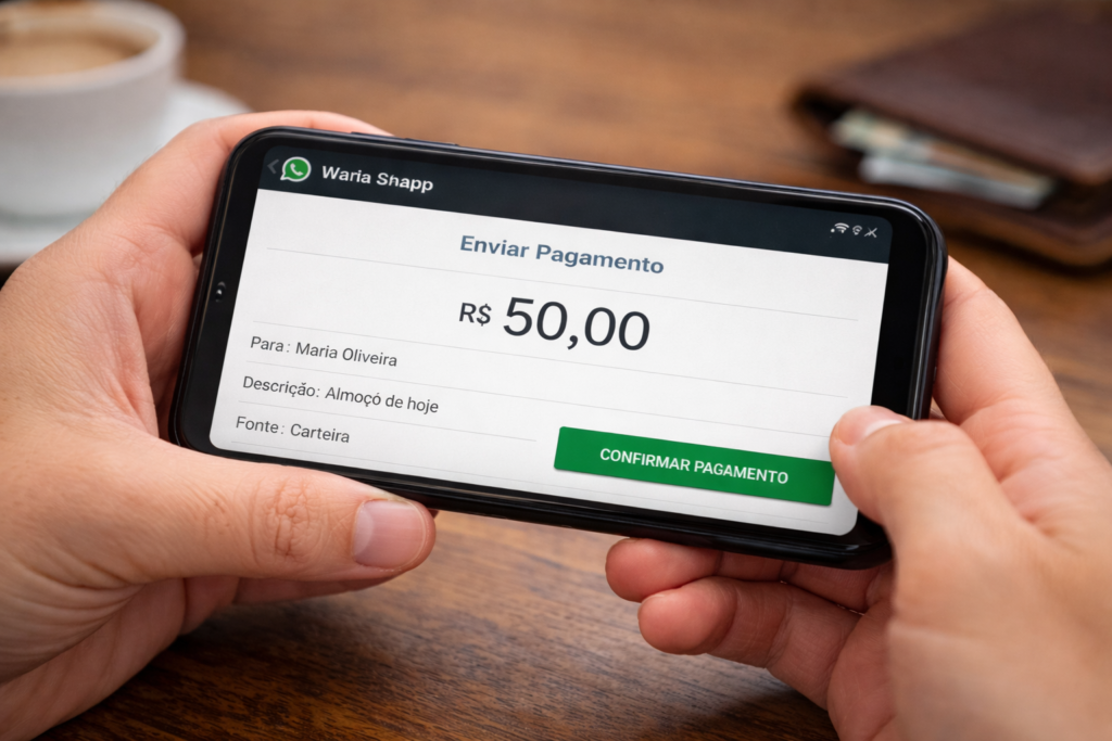 pagamento pelo whatsapp