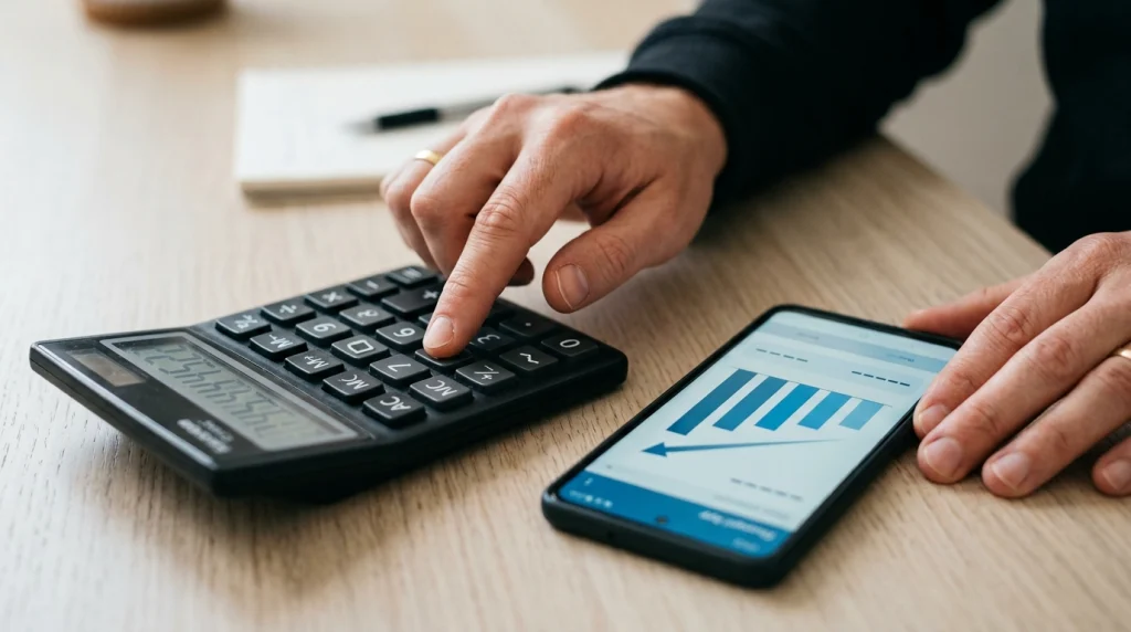 Simulação de custo do Meta Business Agent por volume de mensagens